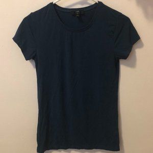 JCREW SUPER SOFT TEE IN DEEP BLUE